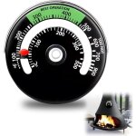 Thermomtre pour chemine, thermomtre de pole magntique, jauge de thermomtre, thermomtre pour pole ...