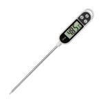 Thermomètre de cuisson, thermomètre numérique pour aliments et viande, lecture instantanée, longue sonde, ... Thermomètre de cuisson, thermomètre numérique pour aliments et viande, lecture instantanée, longue sonde, ...