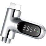 Thermometre douche, thermom�tre bain b�b�, affichage num�rique de la temp�rature de douche led, affichage ...
