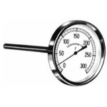 Thermom�tre pour four � bois 300� 40x65mm