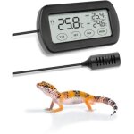 Thermom�tre et hygrom�tre combin�s pour reptiles, hygrom�tre et thermom�tre pour terrariums, chambres ...