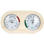 Thermom�tre et hygrom�tre de sauna 2 en 1, accessoires de sauna haute pr�cision, thermo - hygrom�tre ...