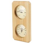Thermom�tre et hygrom�tre de sauna hygrom�tre de thermom�tre de sauna hygrothermographe de jardin pluviometre ...