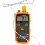 Thermomètre type k avec sonde thermocouple, plage de mesure: - 50? - 750?, sans batterie Thermomètre type k avec sonde thermocouple, plage de mesure: - 50? - 750?, sans batterie