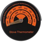 Thermom�tre magn�tique pour cuisini�re moniteur de temp�rature pour ventilateur de chemin�e indicateur ...
