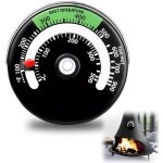 Thermom�tre magn�tique pour po�le � bois, 1 pi�ce, jauge de temp�rature pour tuyau de po�le et chemin�e ...