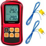Thermomtre numrique, jauge de temprature de capteur de sonde thermocouple de type k  2 canaux pour ...
