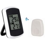 Thermom�tre num�rique sans fil lcd pour int�rieur ou ext�rieur, mini capteur de temp�rature ambiante, ...