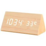 Thermomtre prisme finition effet pin naturel - otio