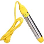 Thermoplongeur 2500w(3, 7 x 25cm), ensemble mini - chaudi�re de r�chauffeur de voyage portable, composant ...