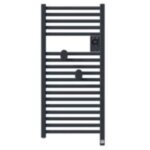 Thermor - radiateur sche - serviettes connect riva 5 etroit 300w gris ardoise 471647