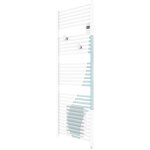 Thermor - radiateur s�che - serviettes connect� riva 5 etroit 500w gris menhir 471649