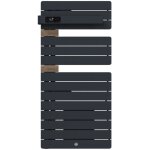 Thermor - s�che - serviettes connect� allure 4 1500w ardoise / ch�ne mat � gauche - 483326