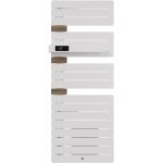 Thermor - s�che - serviettes connect� allure 4 1750w blanc brillant / ch�ne mat � gauche - 483273