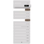 Thermor - sèche - serviettes connecté allure 4 étroit 500w blanc mat / chêne mat à droite - 483361 Thermor - sèche - serviettes connecté allure 4 étroit 500w blanc mat / chêne mat à droite - 483361