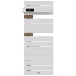 Thermor - sche - serviettes connect allure 4 troit 500w blanc mat / chne mat  gauche - 483360