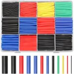 Thermortractable tube, 560 pices gaine thermoretractable, 2:1 gaine thermo, gaine thermortractable ...