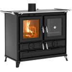 Thermorossi - cuisinière à bois en fonte klara evo 12. 1 kw sans barre latérale Thermorossi - cuisinière à bois en fonte klara evo 12. 1 kw sans barre latérale