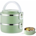 Thermos pour aliments chauds, 1400ml bote isotherme repas chaud en acier inoxydable avec poigne