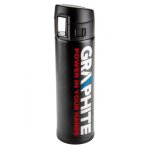 Thermos graphite 500 ml - acier inoxydable, bec verseur ergonomique Thermos graphite 500 ml - acier inoxydable, bec verseur ergonomique