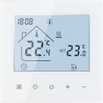Thermostat d'ambiance numérique, affichage led, régulateur de température, programmable hebdomadairement, ... Thermostat d'ambiance numérique, affichage led, régulateur de température, programmable hebdomadairement, ...