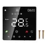 Tonchean - thermostat de chaudire intelligent, thermostat de chauffage mural pour chaudire  gaz / ...