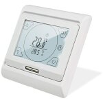 Thermostat de chauffage par le sol lectrique programmable 16a avec capteur thermostat d'ambiance numrique ...