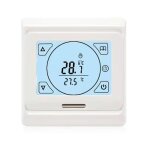 Thermostat chauffage au sol electrique programmable 16a avec sonde, numrique thermostat d'ambiance plancher ...
