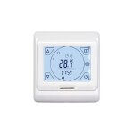 Fei yu - thermostat chauffage au sol electrique programmable 16a avec sonde, numrique thermostat d'ambiance ...