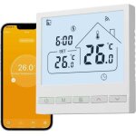 Thermostat connect thermostat chaudiere gaz, thermostat programmable intelligent compatible avec alexa ...