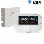 Thermostat connect�, thermostat chauffage �lectrique, thermostats wifi, compatible commande vocale et ...