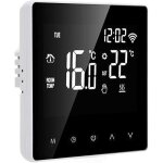 Thermostat connect mural, me81h ac 230v wifi thermostat intelligent, affichage lcd thermostat intelligent ...