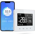 Thermostat connect�, thermostat sans fil, compatible avec alexa et google home, thermostats chaudiere ...