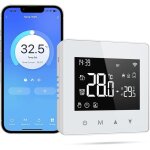 Thermostat connect�, thermostat sans fil, compatible avec alexa et google home, thermostats chaudiere ...