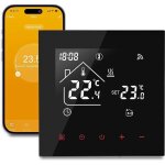 Thermostat connect� wifi thermostat d&39ambiance intelligent pour chauffage au sol �lectrique thermostats ...