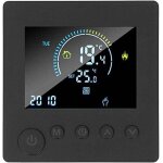 Thermostat connect� wifi, chauffage �lectrique au sol 16 a avec sonde, thermostat d'ambiance programmable, ...