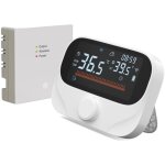 Thermostat intelligent pour chaudière de maison, wifi rf433, 980 pieds de portée sans fil, contrôle par ... Thermostat intelligent pour chaudière de maison, wifi rf433, 980 pieds de portée sans fil, contrôle par ...