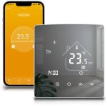 Thermostat intelligent thermostat de chauffage thermostat d'ambiance thermostat wifi thermostat mural ...