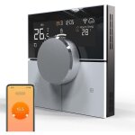 Thermostat intelligent programmable pour chauffage au sol � eau wi - fi 3a, compatible avec alexa et ...