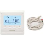 Thermostat intelligent wifi blanc 3a, xu, r�gulateur pour chauffage et chaudi�re ip20, puissance 3200w, ...