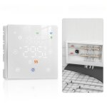 Thermostat intelligent wifi pour maison, thermostat � �conomie d'�nergie pour chaudi�re et chauffage ...