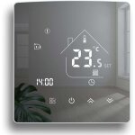 Thermostat miroir, thermostat de chauffage, thermostat d'ambiance programmable, thermostat mural numrique ...