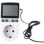 Thermostat num�rique prise contr�leur de temp�rature sortie 1. 7m sonde 220v 110v 15a ? chauffage refroidissem ...