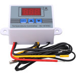 Thermostat num�rique de r�gulation de temp�rature avec sonde �tanche, 10 a, 110 - 220 v, 1500 w