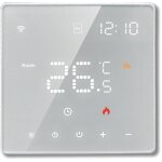 Thermostat pour plancher chauffant intelligent wifi , thermostat de chauffage �lectrique domestique intelligen ...