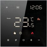 Thermostat pour plancher chauffant intelligent wifi , thermostat de chauffage �lectrique domestique intelligen ...