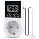 Thermostat prises de rgulateur de temprature numrique, thermostat de chauffage avec sonde ntc