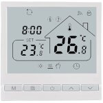 Thermostat wi - fi pour chaudire. thermostat avec commande vocale alexa, thermostat numrique intelligent ...