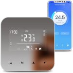 Thermostat wifi pour chaudi�res gaz et fioul, thermostat mural � 2 fils, programmation quotidienne, alimentati ...