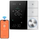 Thermostat wifi connect�, pour chauffage au sol �lectrique compatible , avec �cran led tactile, commande ...
